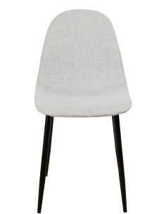 Sedia Raissa in tessuto Grigio 2