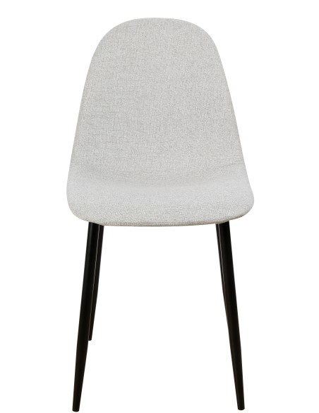 Sedia Raissa in tessuto Grigio