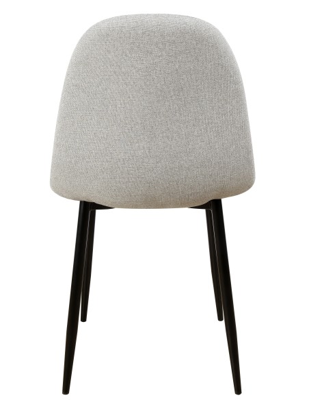 Sedia Raissa in tessuto Grigio