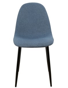 Sedia Raissa in tessuto Blu 2