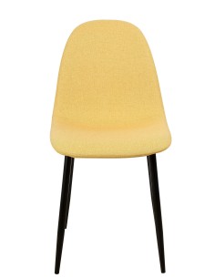 Sedia Raissa in tessuto Giallo 2