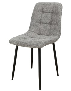 Sedia Lara in bouclè Grigio chiaro