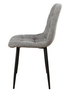 Sedia Lara in bouclè Grigio chiaro 2