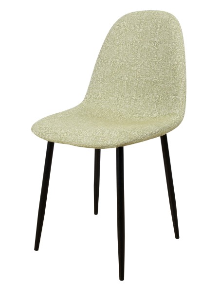 Sedia Diana in tweed Verde chiaro