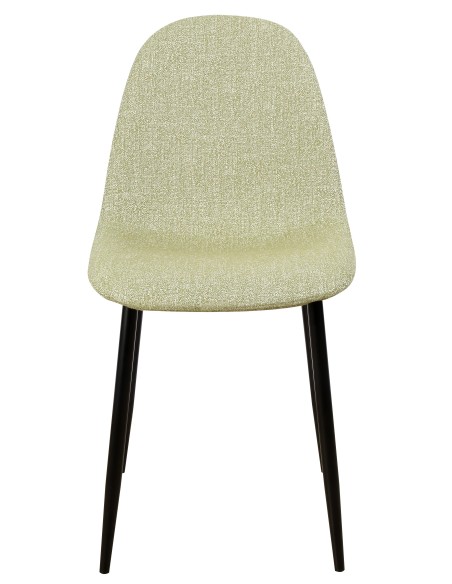 Sedia Diana in tweed Verde chiaro