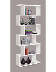 Libreria design bianco 2