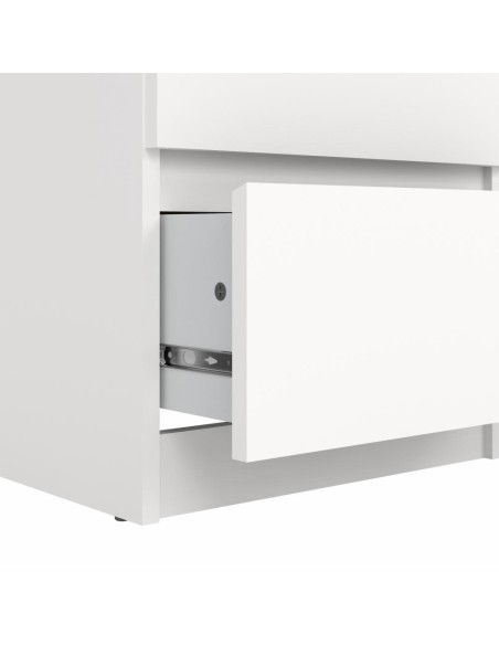 Cassettiera alta 5 cassetti Maxi profondità Bianco opaco