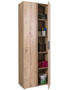 Armadio multiuso 2 ante Rovere artisan 69 x 37 x 200 H