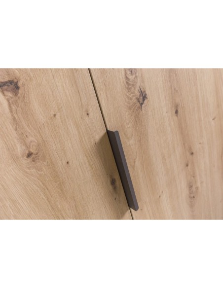 Armadio guardaroba 2 ante - 2 cassetti Rovere artisan