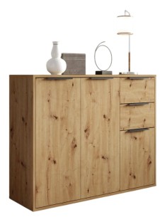 Madia 3 ante - 2 cassetti Rovere artisan