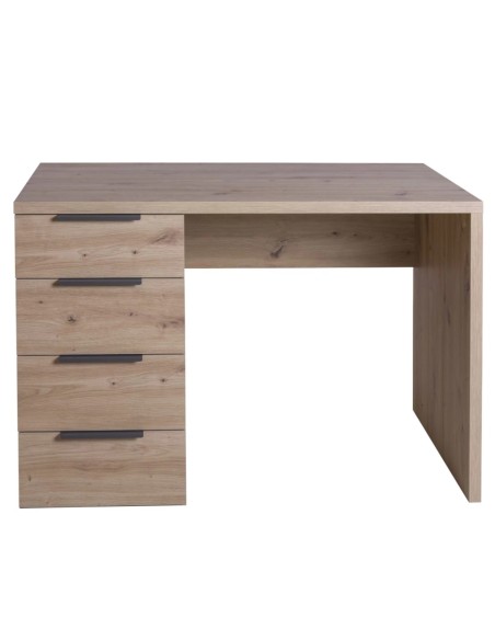 Scrivania 4 cassetti 110 x 60 x 75,4 H Rovere artisan
