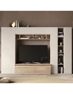 Parete attrezzata Cashmere - Rovere kadiz 103