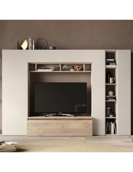 Parete attrezzata Cashmere - Rovere kadiz 103