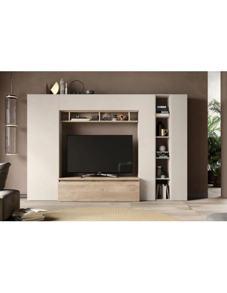 Parete attrezzata Cashmere - Rovere kadiz 103