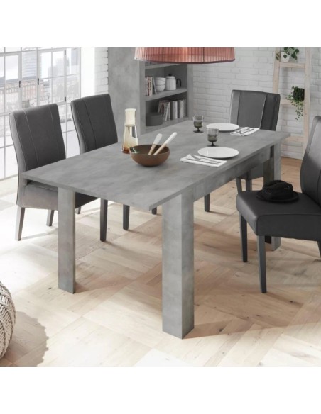 Tavolo allungabile cemento