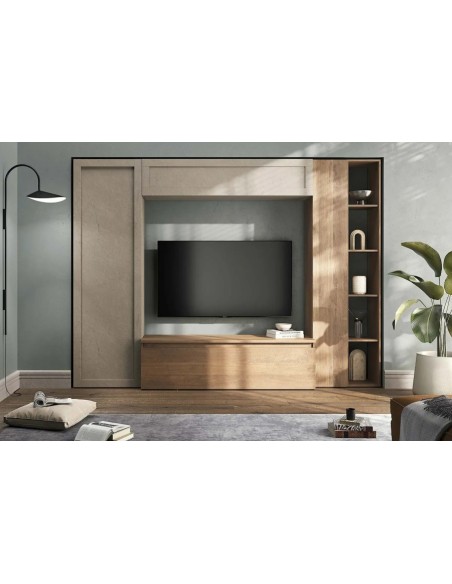 Parete attrezzata Argilla - Mercure 126