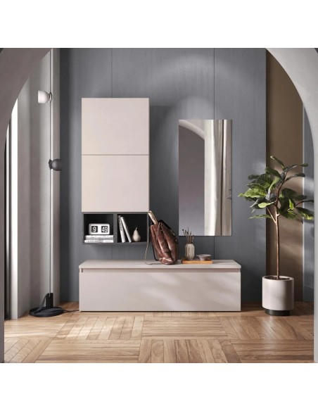 Mobile ingresso Cashmere -Piombo (Specchio escluso) 147