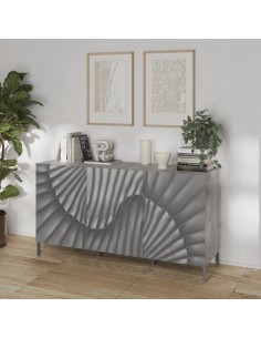 Madia 3 ante serigrafate Cemento