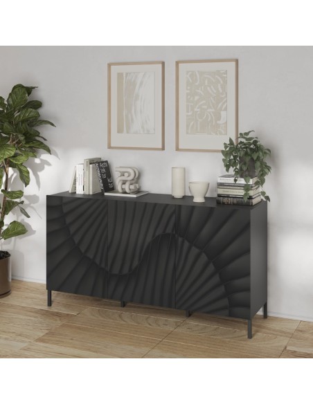 Madia 3 ante serigrafate Antracie