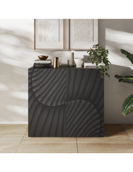 Madia 2 ante serigrafate Antracite