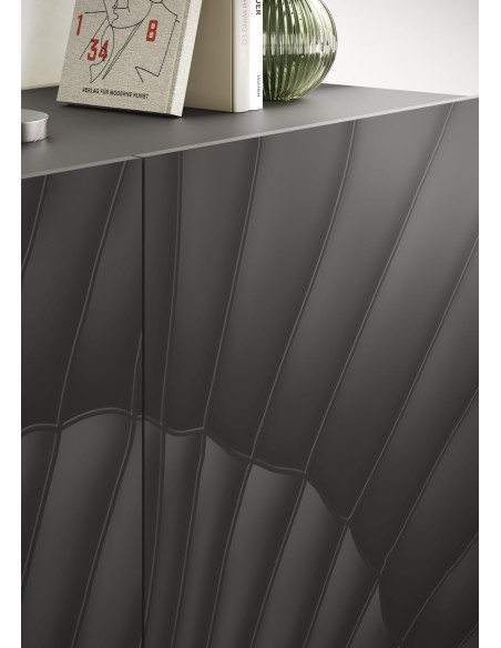 Madia 2 ante serigrafate Antracite