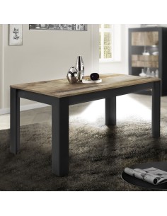 Tavolo allungabile Nero/Pero