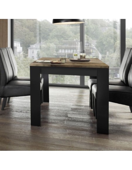 Tavolo allungabile Nero/Pero