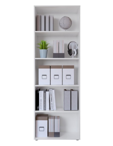 Libreria alta Bianco opaco