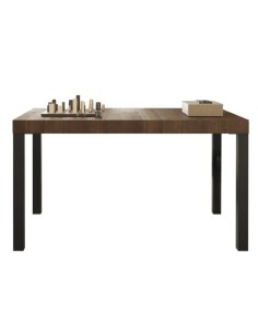 Tavolo con gambe in metallo Mercure cm 140 (Sedie escluse) 2