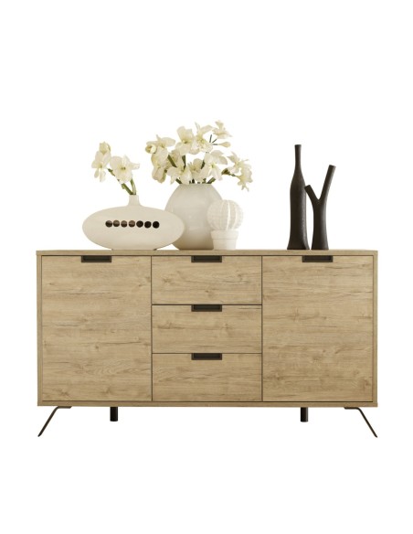 Madia 2 ante - 3 cassetti Rovere sherwood