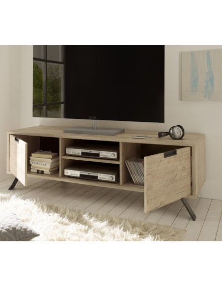 Mobile porta TV 2 ante Rovere sherwood