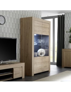 Vetrina 2 ante Rovere kadiz Florence 2