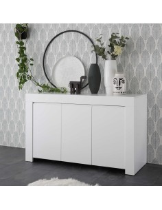 Credenza 3 ante Bianco opaco Florence