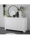 Credenza 3 ante Bianco opaco Florence