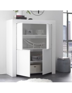 Madia 4 ante alta Bianco opaco Florence 2