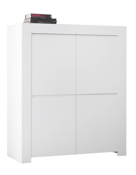 Madia 4 ante alta Bianco opaco Florence