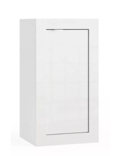 Mobile basso 1 anta Bianco laccato cm 42 x 35 x 78 H 2