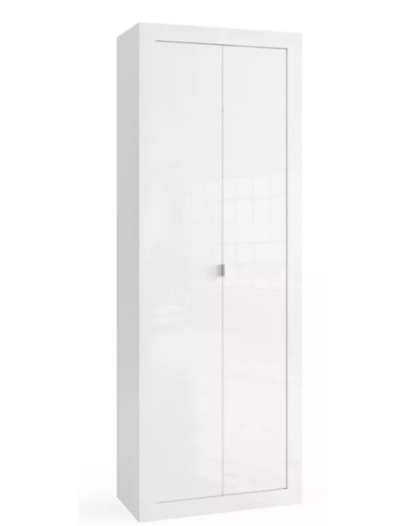 Amadio 2 ante da bagno Bianco laccato cm 70 x 35 x 195 H