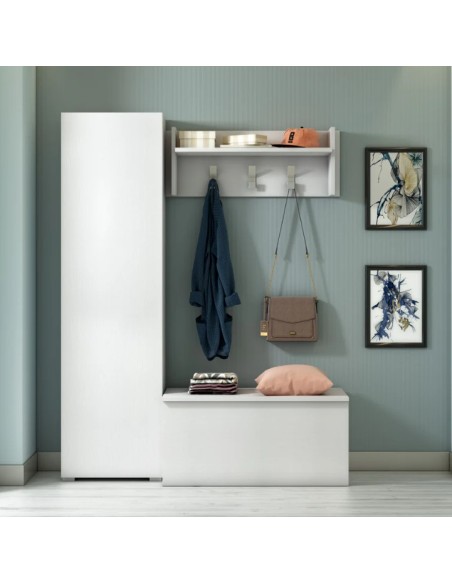 Mobile ingresso completo Bianco venato opaco