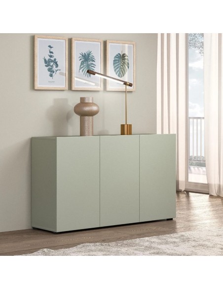 Madia 3 ante verde salvia laccato opaco