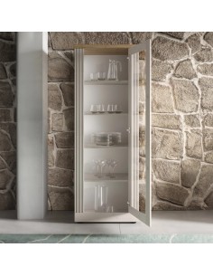 Vetrina soggiorno Rovere meringa/Rovere kadiz 2