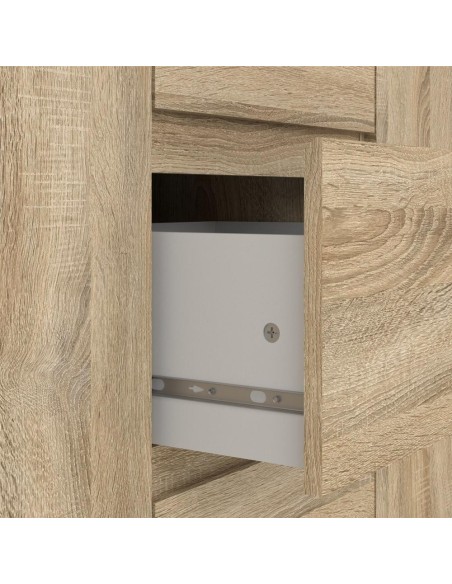 Credenza 2 ante 3 cassetti