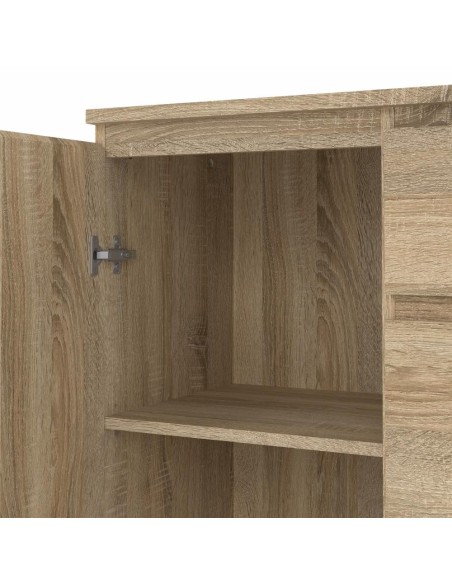 Credenza 2 ante 3 cassetti