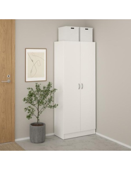 Armadio multiuso 6 ripiani Bianco