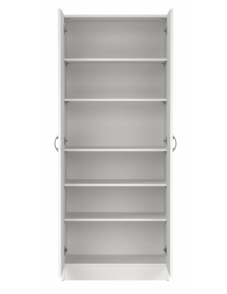 Armadio multiuso 6 ripiani Bianco