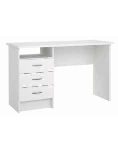 Scrivania 3 cassetti Bianca 2