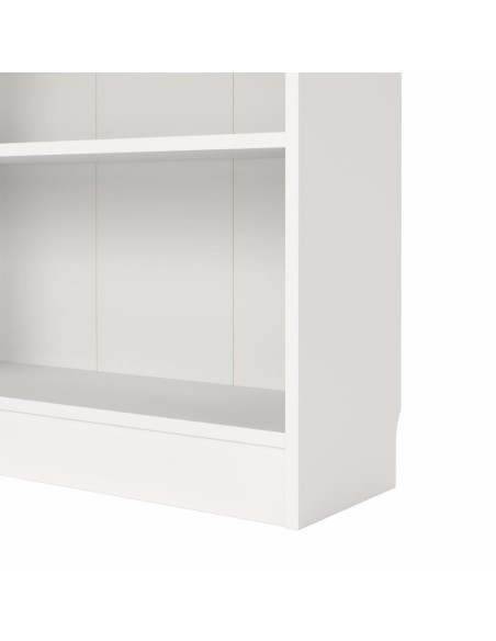 Libreria Basic alta larga Bianco opaco