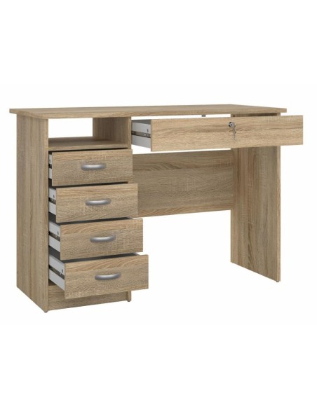 Scrivani 4 cassetti + 1 con serratura Quercia