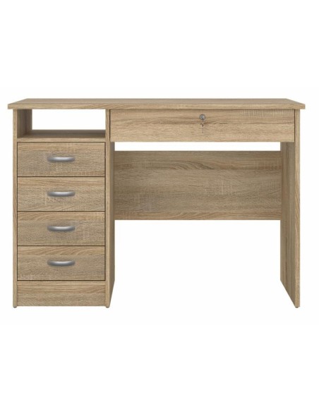 Scrivani 4 cassetti + 1 con serratura Quercia