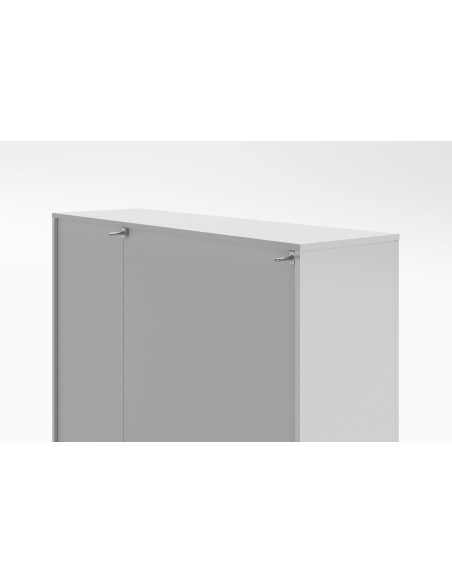 scarpiera mobile ingresso con cassetti bianco laccato lucido